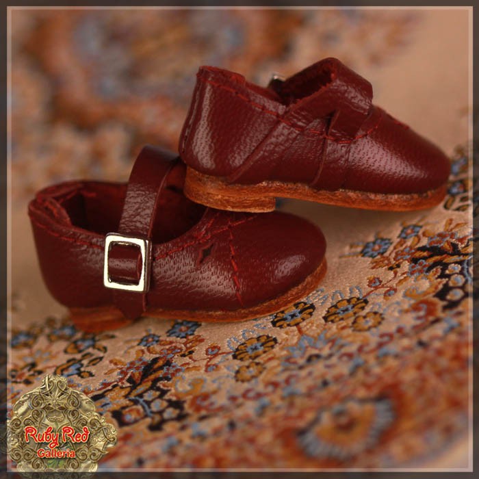 Real Leather Maryjane for 8'' Dolls (HH0004A)