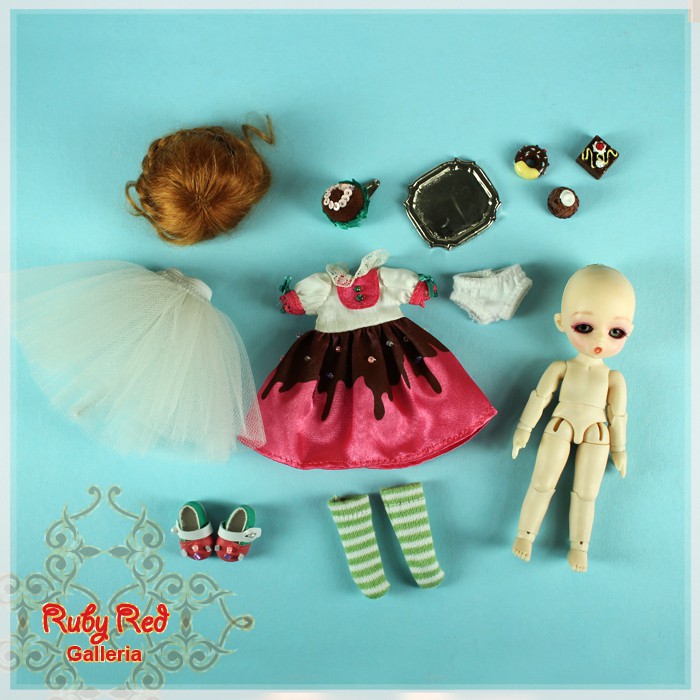 4.5'' Honee-B, Chocolate Dolly (CA0007A)