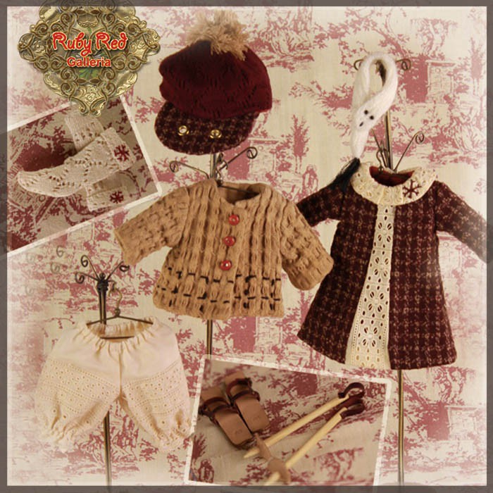 On the Snow Outfit for 11.5" Bleuette Doll (EC0044B)