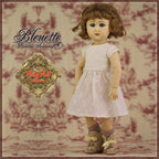 Holiday Shopping Outfit & Wig for 11.5" Bleuette Doll (EC0045A)