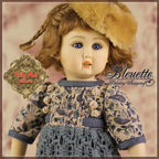 Holiday Shopping Outfit for 11.5" Bleuette Doll (EC0045B)