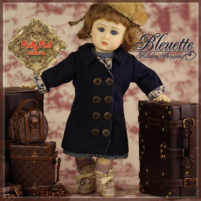Holiday Shopping Outfit for 11.5" Bleuette Doll (EC0045B)