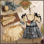 Victorian Romance Outfit for 11.5" Bleuette Doll (EC0046B)