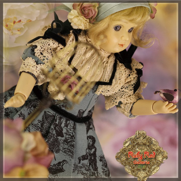 Victorian Romance Outfit for 11.5" Bleuette Doll (EC0046B)