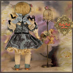 Victorian Romance Outfit for 11.5" Bleuette Doll (EC0046B)
