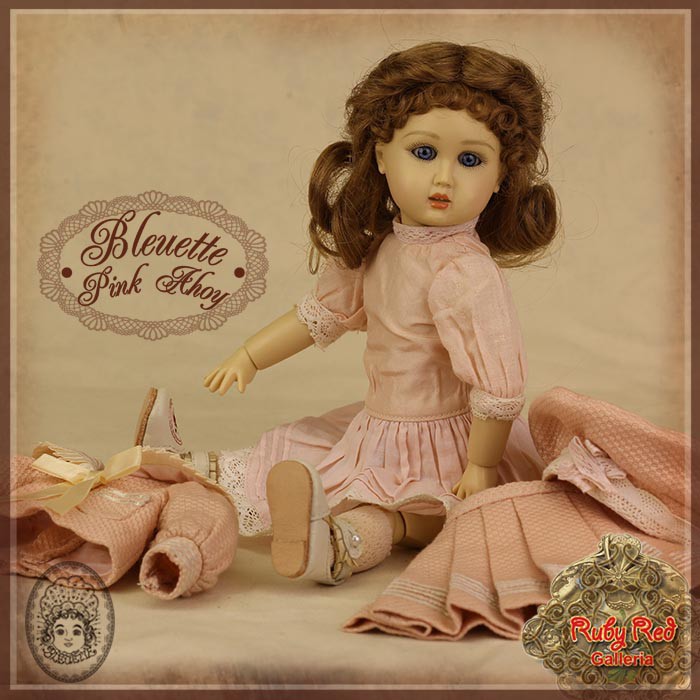 Pink Ahoy Outfit for 11.5" Bleuette Doll (EC0048B)