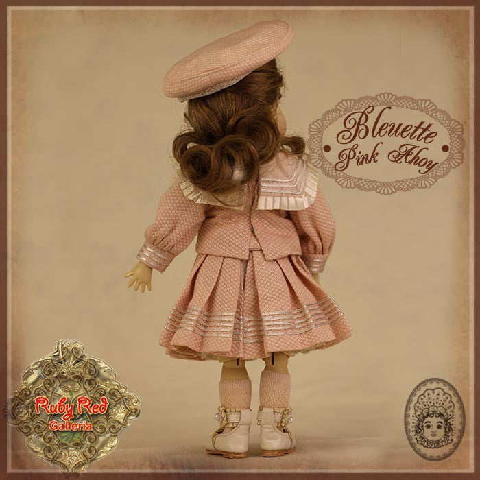 Pink Ahoy Outfit for 11.5" Bleuette Doll (EC0048B)