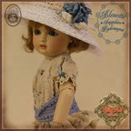 Sapphire Hydrangea Outfit & Wig for 11.5" Bleuette Doll (EC0049A)
