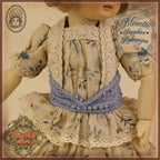 Sapphire Hydrangea Outfit & Wig for 11.5" Bleuette Doll (EC0049A)