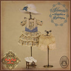 Sapphire Hydrangea Outfit for 11.5" Bleuette Doll (EC0049B)