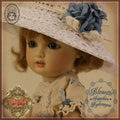 Sapphire Hydrangea Outfit for 11.5" Bleuette Doll (EC0049B)