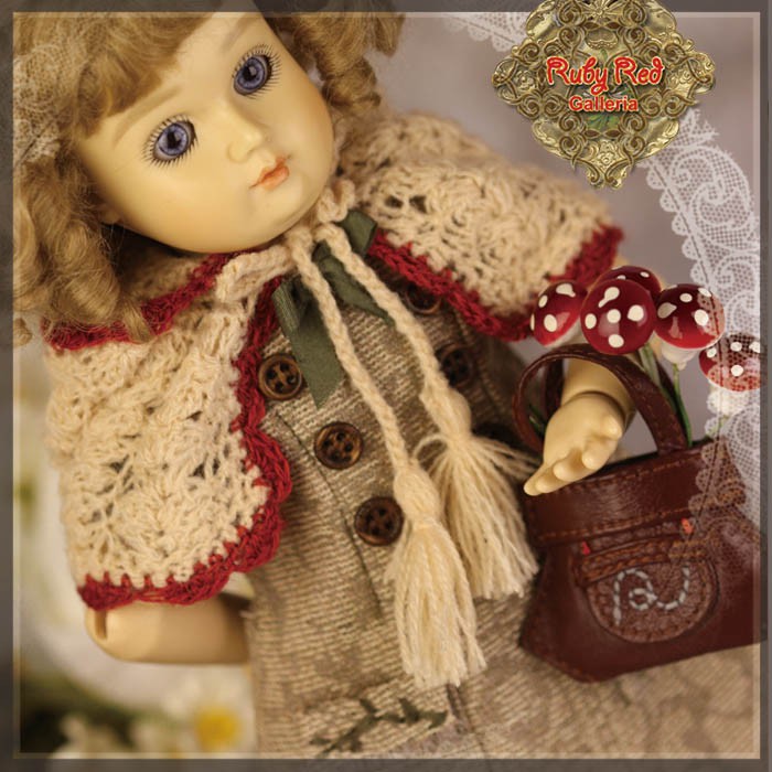Autumn Tales Outfit & Wig for 11.5" Bleuette Doll (EC0050A)