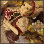 Autumn Tales Outfit & Wig for 11.5" Bleuette Doll (EC0050A)