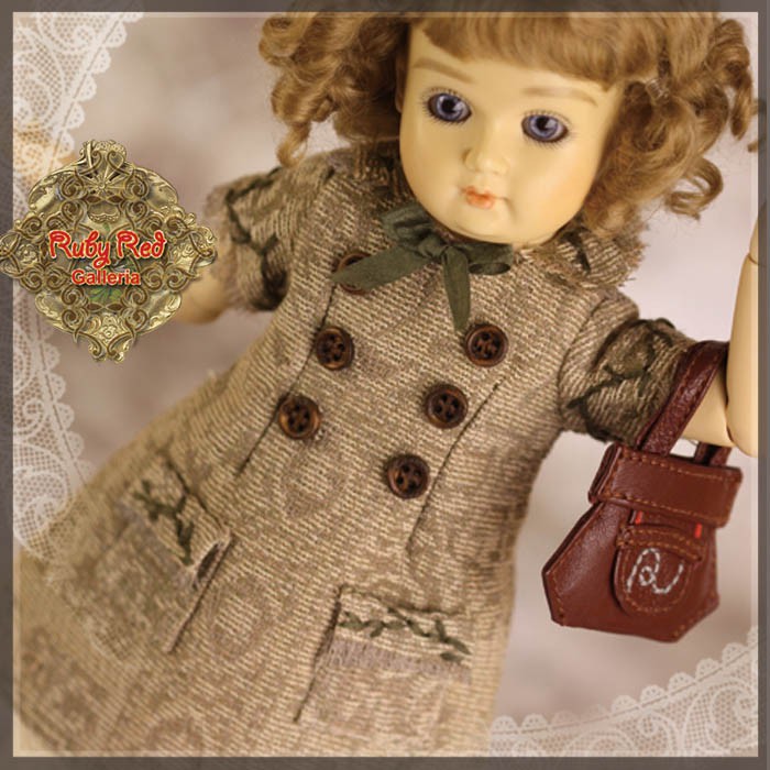 Autumn Tales Outfit & Wig for 11.5" Bleuette Doll (EC0050A)