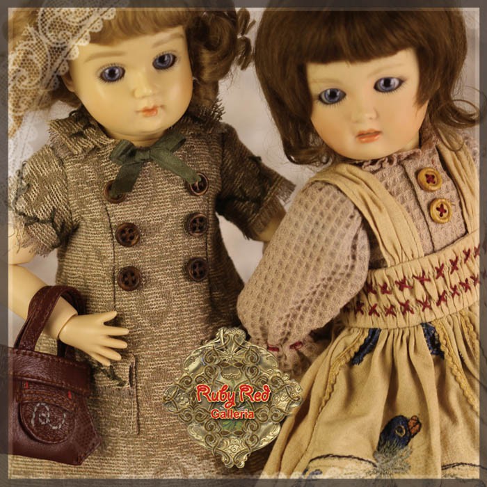 Autumn Tales Outfit & Wig for 11.5" Bleuette Doll (EC0050A)