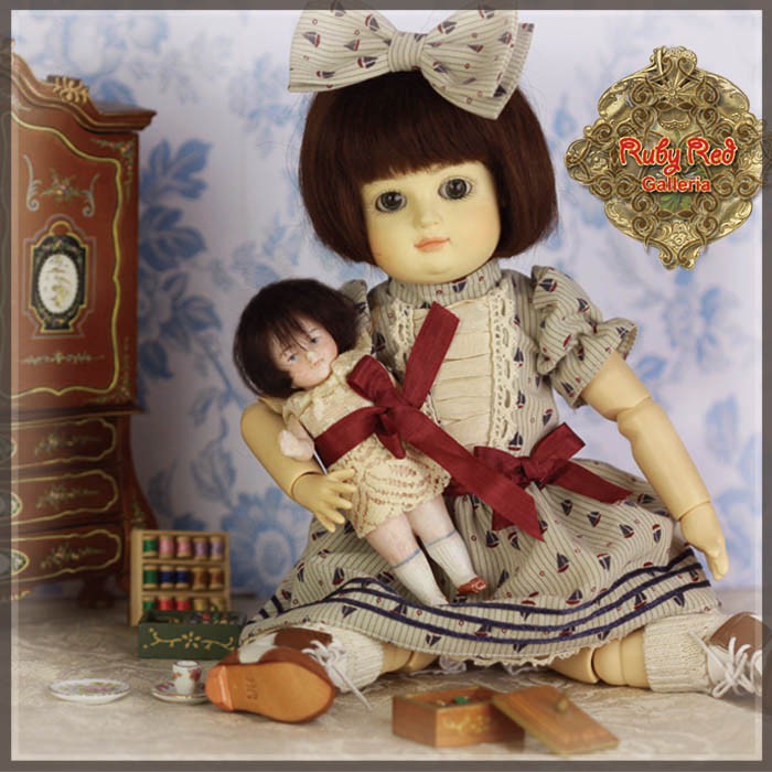 Playing House Outfit for 11.5" Bleuette Doll (EC0052B)