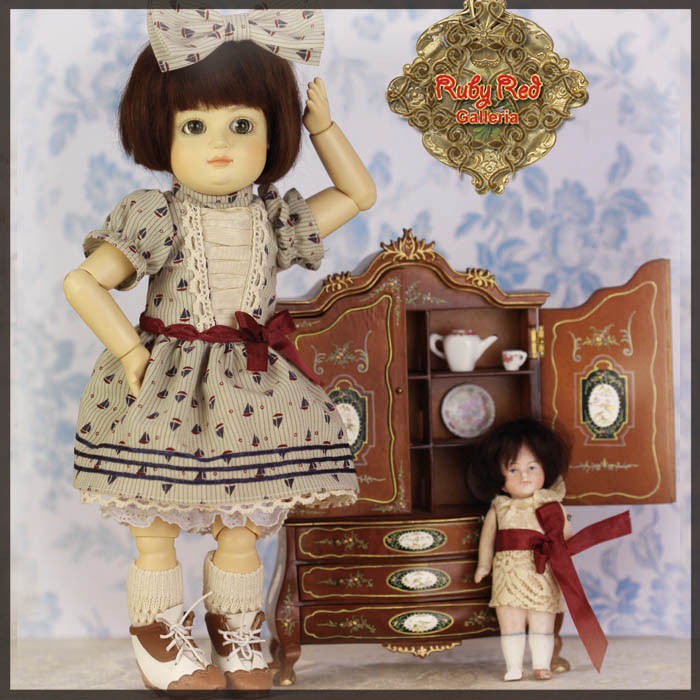 Playing House Outfit for 11.5" Bleuette Doll (EC0052B)