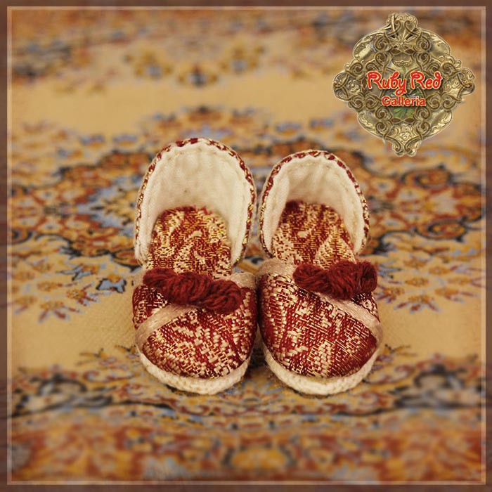 Cotton Fabric Shoes for 8" Dolls (HH0009A)