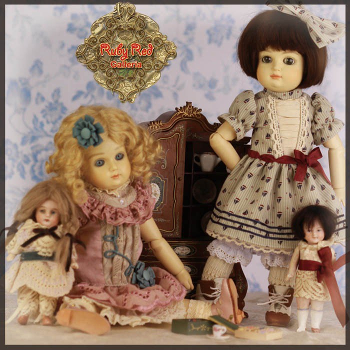 Playing House Outfit for 11.5" Bleuette Doll (EC0052B)
