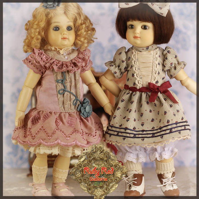 Playing House Outfit for 11.5" Bleuette Doll (EC0052B)