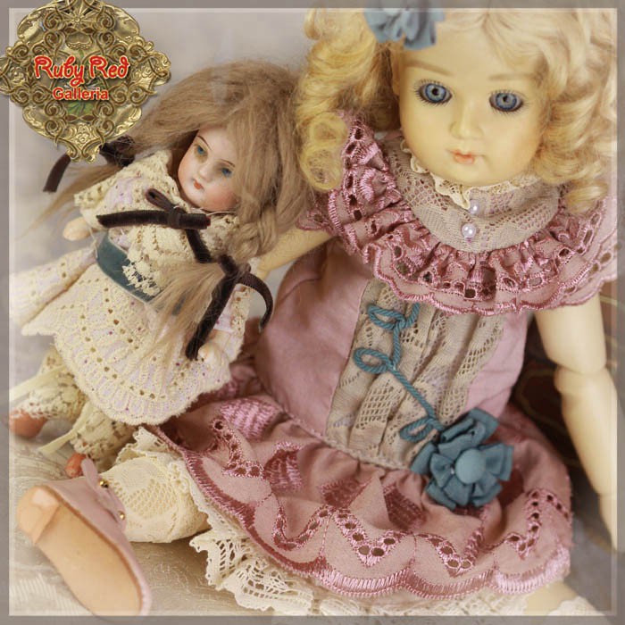 Friendship Time Outfit & Wig for 11.5" Bleuette Doll (EC0053A)