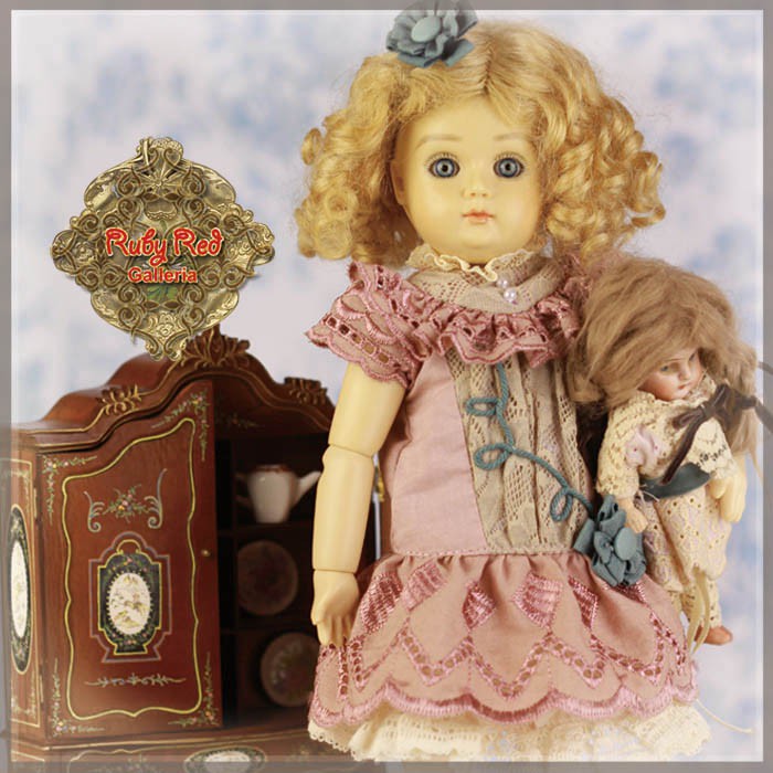 Friendship Time Outfit & Wig for 11.5" Bleuette Doll (EC0053A)