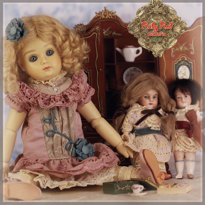 Friendship Time Outfit & Wig for 11.5" Bleuette Doll (EC0053A)