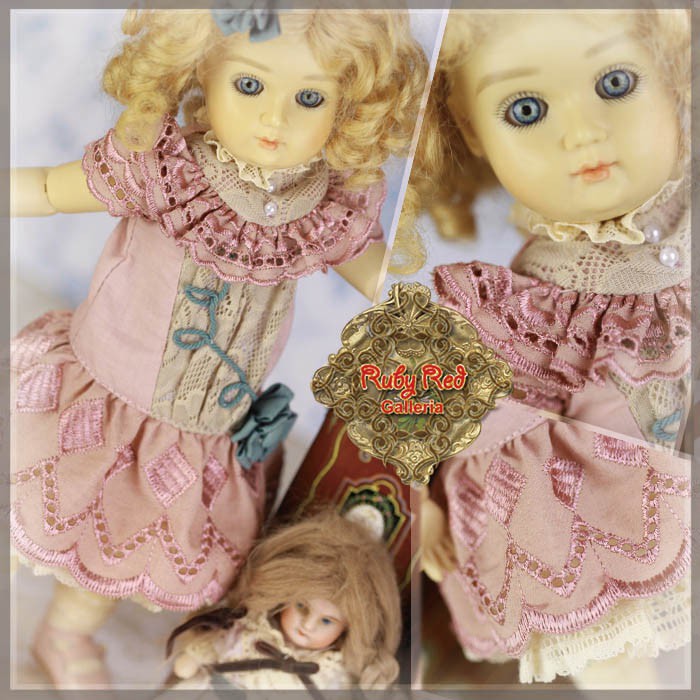 Friendship Time Outfit & Wig for 11.5" Bleuette Doll (EC0053A)