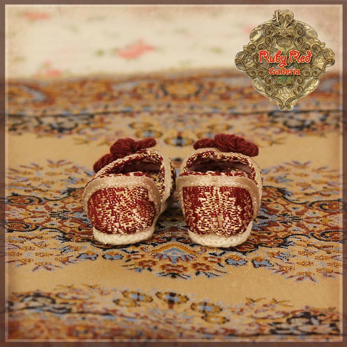 Cotton Fabric Shoes for 8" Dolls (HH0009A)