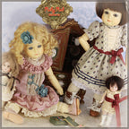 Friendship Time Outfit & Wig for 11.5" Bleuette Doll (EC0053A)