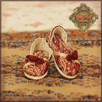 Cotton Fabric Shoes for 8" Dolls (HH0009A)