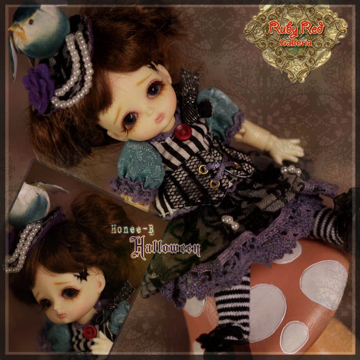 4.5''Darkness Angel (with wig) - Cloth Set (CC0015A)
