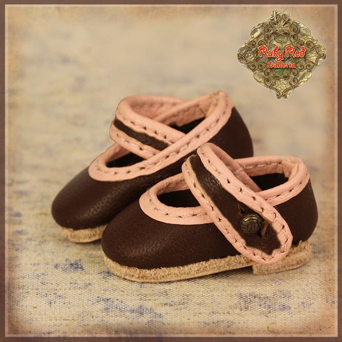Real Leather Maryjane for 8" Dolls (HH0011A)