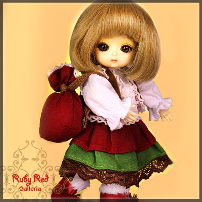 4.5'' Season's Reindeer (no wig) - Cloth Set (CC0012B)