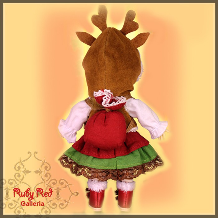 4.5'' Season's Reindeer (with wig) - Cloth Set (CC0012A)