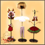 4.5'' Season's Reindeer (with wig) - Cloth Set (CC0012A)