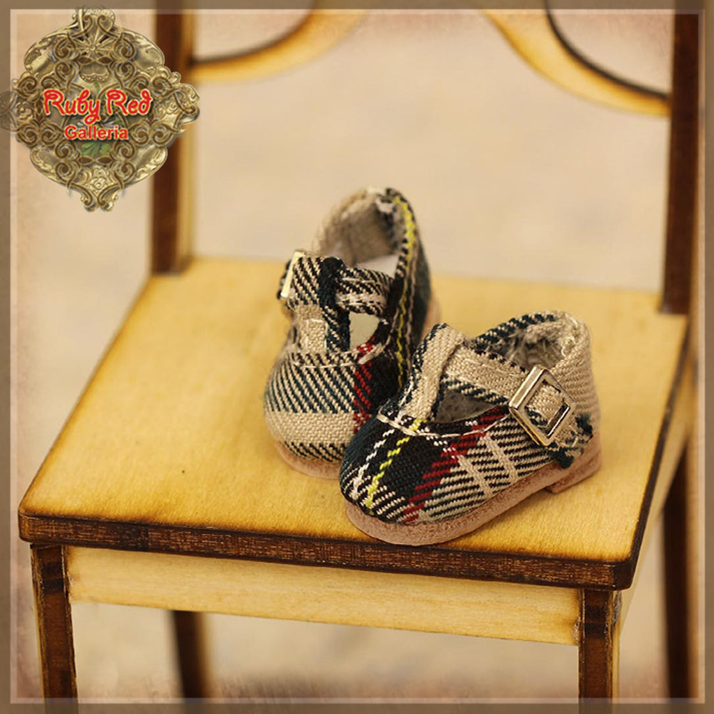 Checker Maryjane for 8" Dolls (HH0012A)