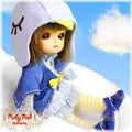 4.5'' Fly to the Sky (with wig) - Cloth Set (CC0008A)