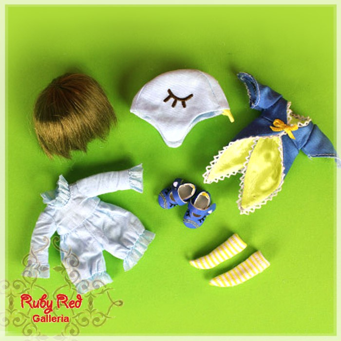 4.5'' Fly to the Sky (with wig) - Cloth Set (CC0008A)