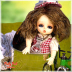 4.5'' Genie in the City (with wig) - Cloth Set (CC0007A)
