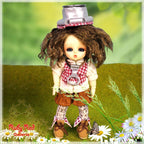 4.5'' Genie in the City (with wig) - Cloth Set (CC0007A)