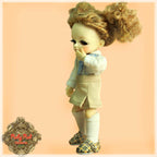 4.5'' Sing the School Song (with wig) - Cloth Set (CC0006A)