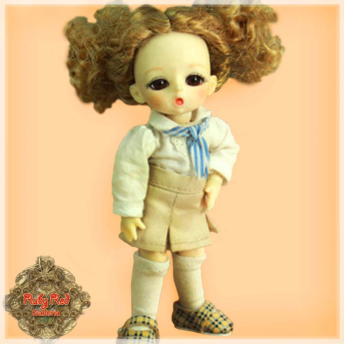 4.5'' Sing the School Song (with wig) - Cloth Set (CC0006A)