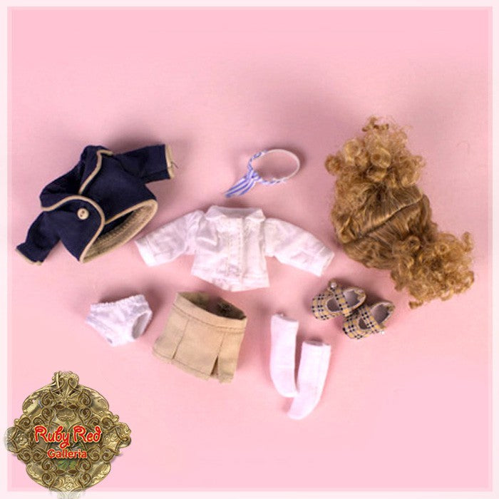 4.5'' Sing the School Song (with wig) - Cloth Set (CC0006A)