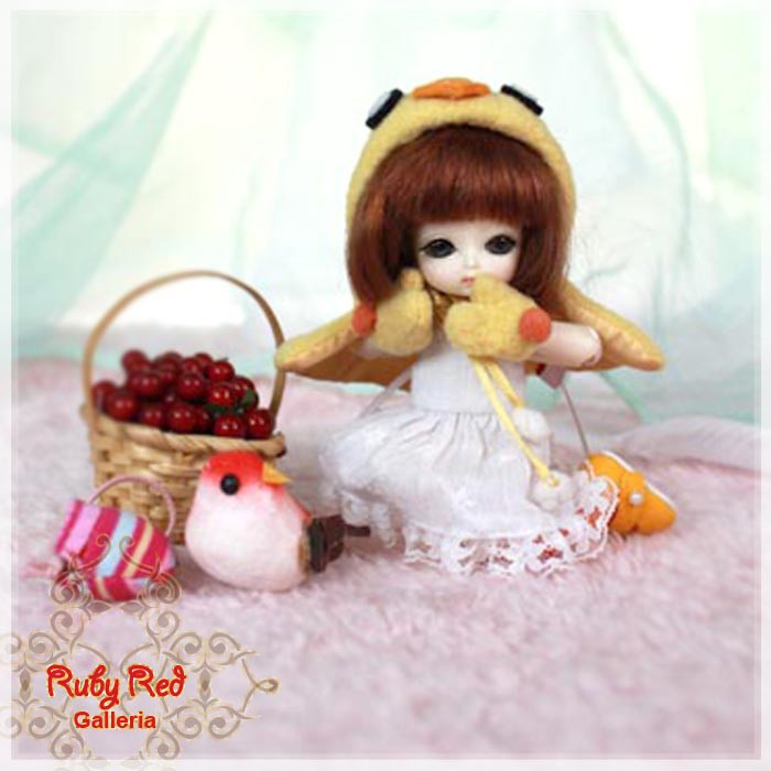 4.5''Cuddly Chick (with wig) - Cloth Set (CC0003A)