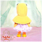 4.5''Cuddly Chick (with wig) - Cloth Set (CC0003A)
