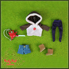 4.5'' My School Day (no wig) - Cloth Set (CC0001B)