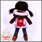 4.5'' My School Day (with wig) - Cloth Set (CC0001A)