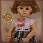 Summery Checked Outfit for 11.5" Bleuette Doll (EC0056A)