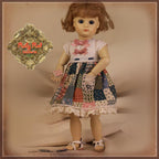 Summery Checked Outfit for 11.5" Bleuette Doll (EC0056A)